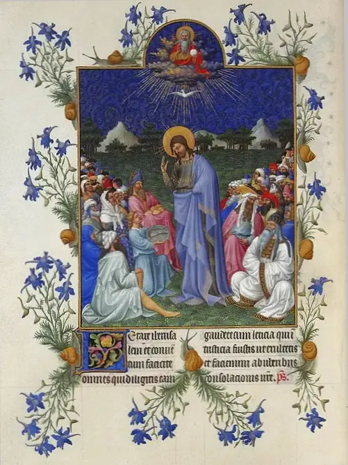 Folio_168v_-_The_Feeding_of_the_Multitude rev