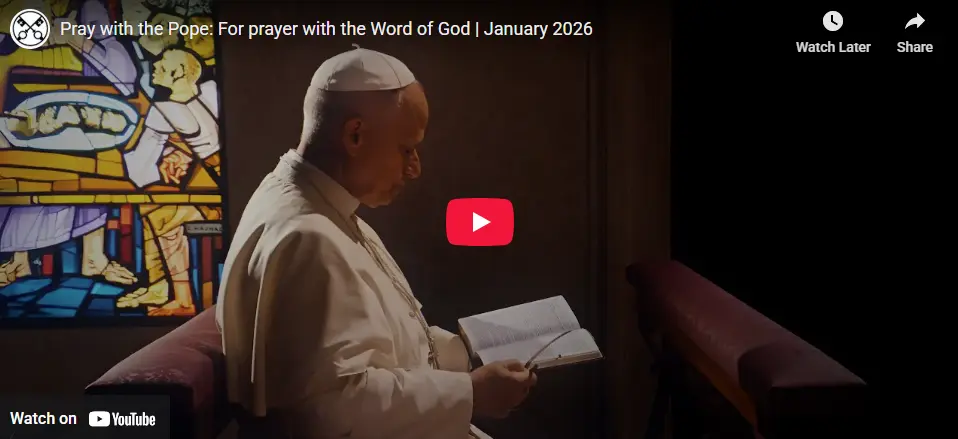 Pope Leo January Intention 2026